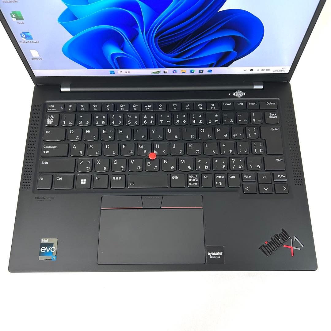 美品 ThinkPad X1 Carbon Gen10 512GB バッテリ良好