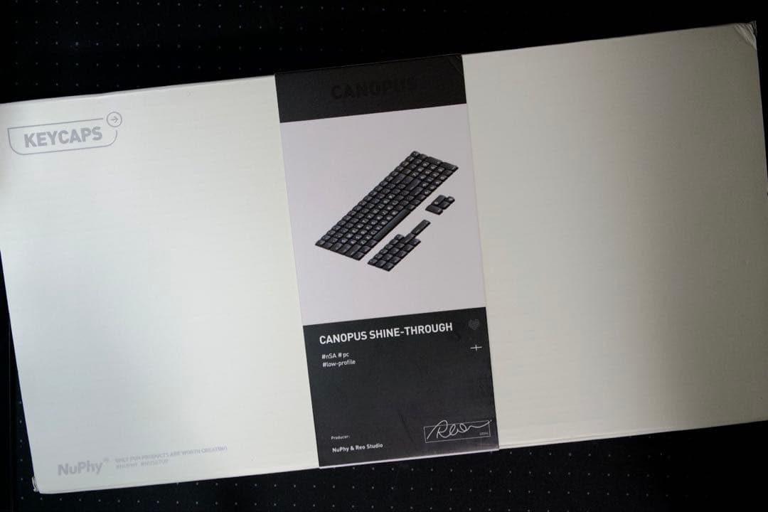 NuPhy AIR60HE jadepro +交換用キーキャップ