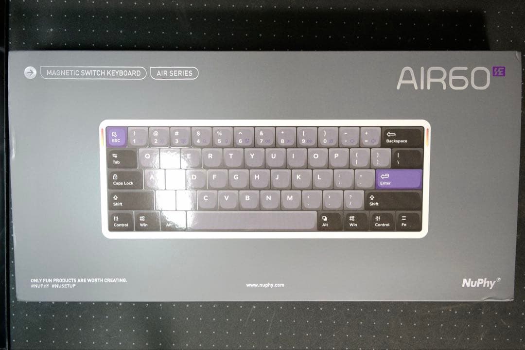 NuPhy AIR60HE jadepro +交換用キーキャップ