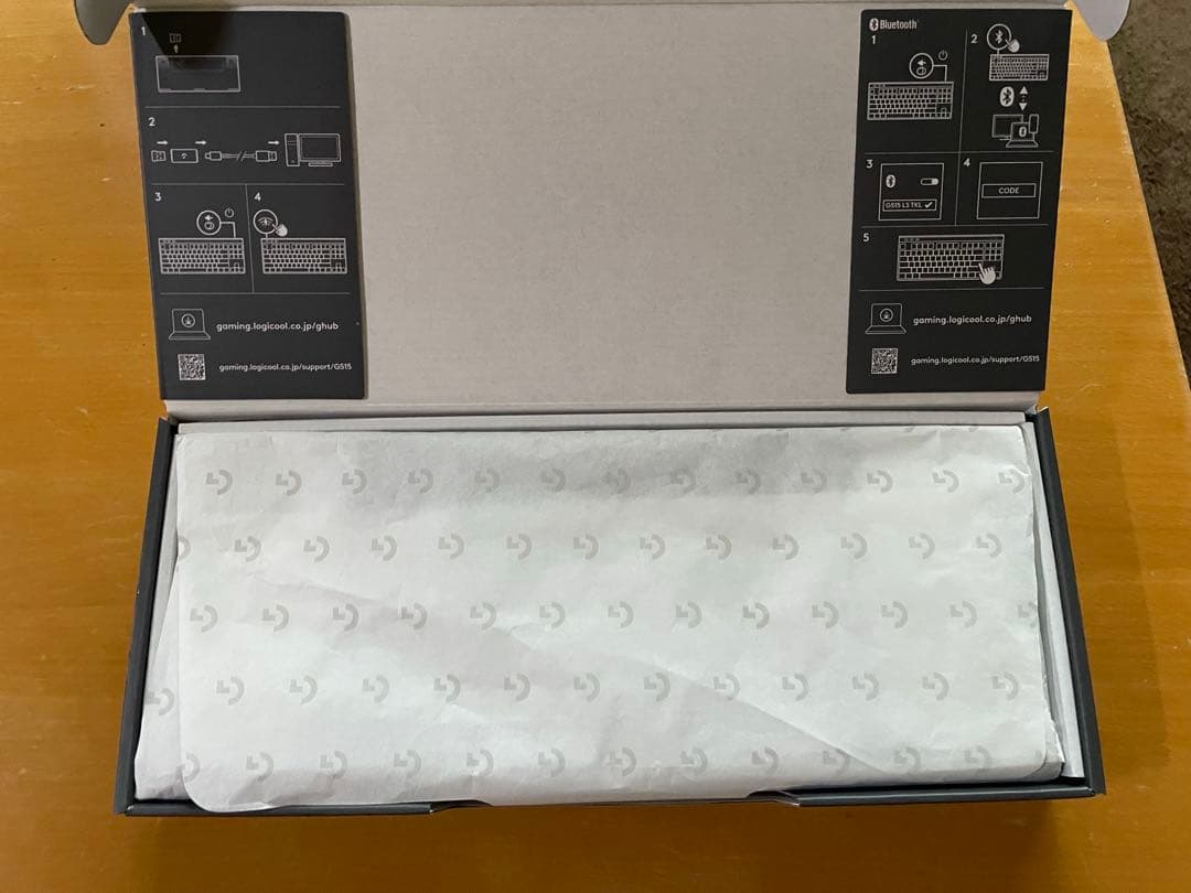 【美品】logicool【赤軸】G515 LIGHTSPEED TKL