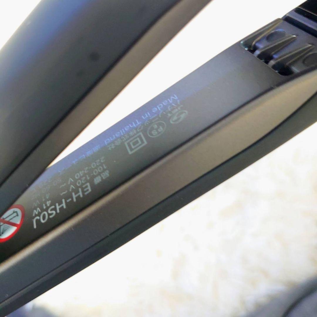 【キキララちゃん】パナソニック ナノケア　EH-HS0J黒 アイロン