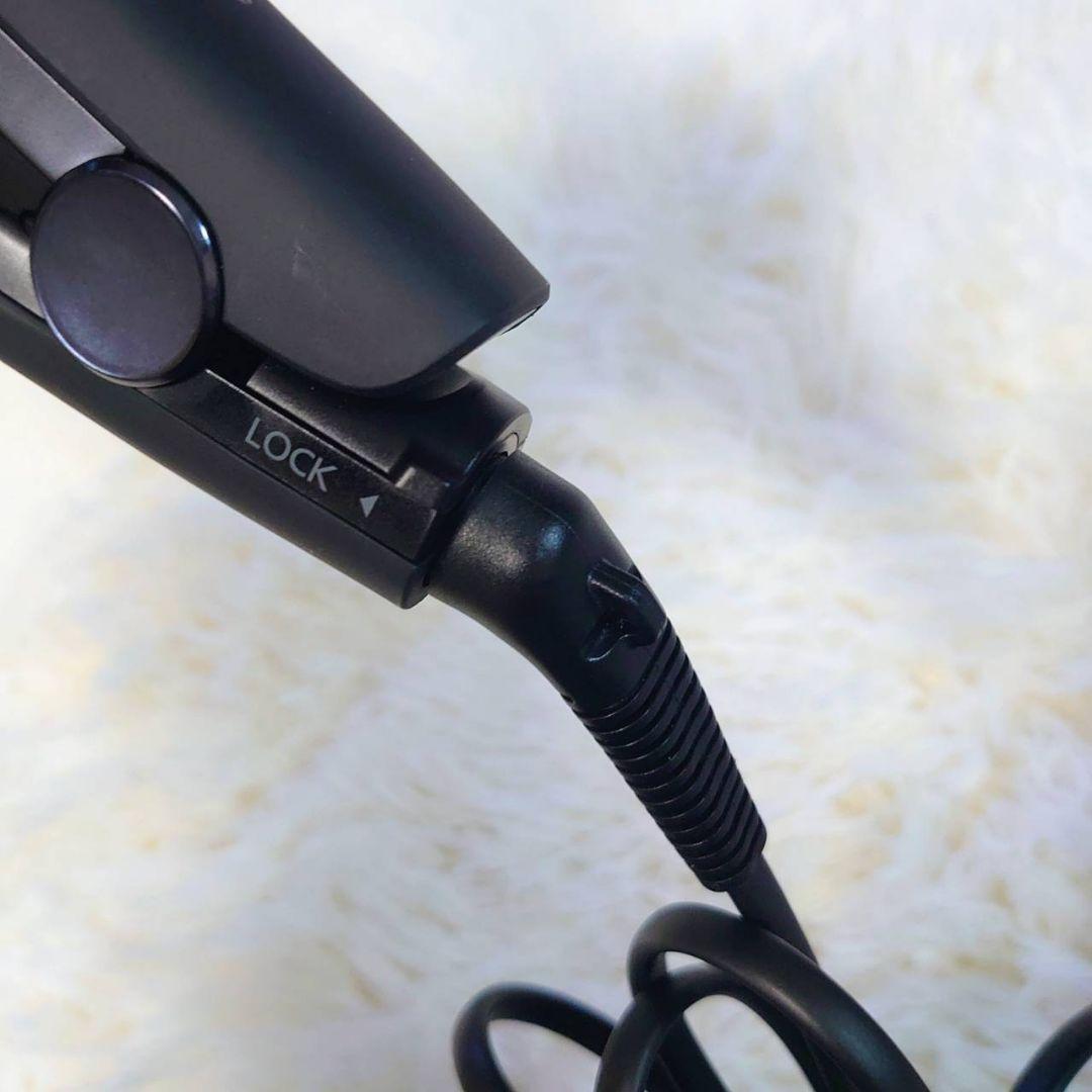 【キキララちゃん】パナソニック ナノケア　EH-HS0J黒 アイロン