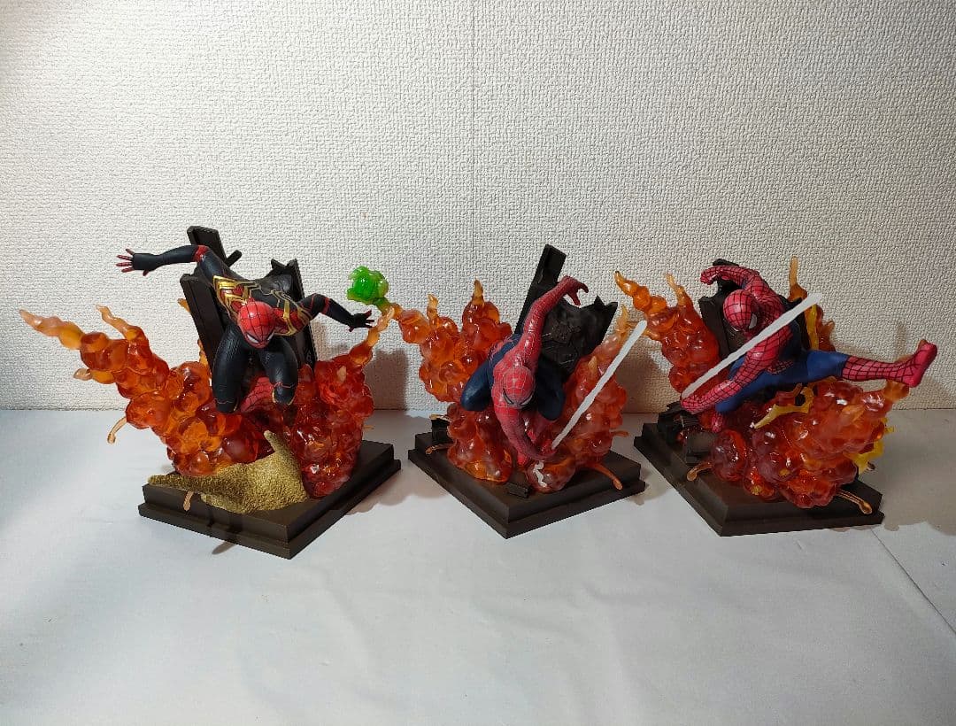 ☆　Happyくじ　スパイダーマンフィギュア　ノーウェイホーム　セット　☆