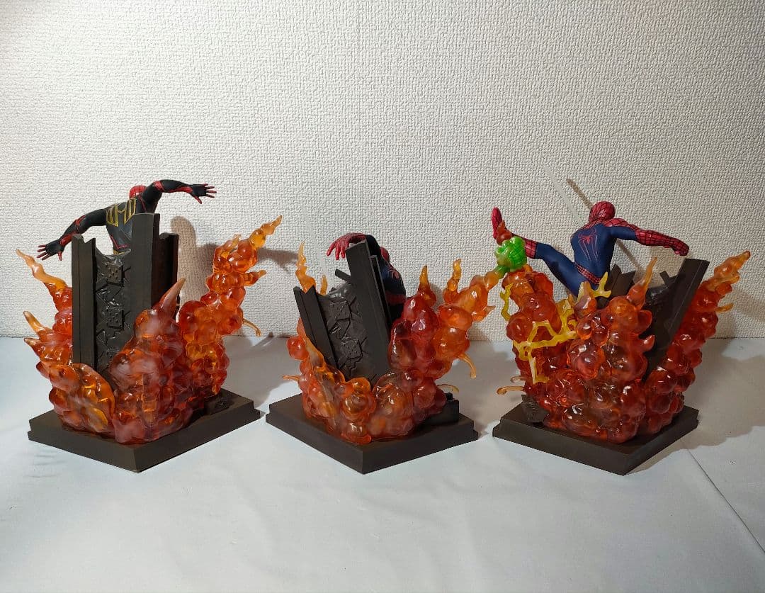 ☆　Happyくじ　スパイダーマンフィギュア　ノーウェイホーム　セット　☆