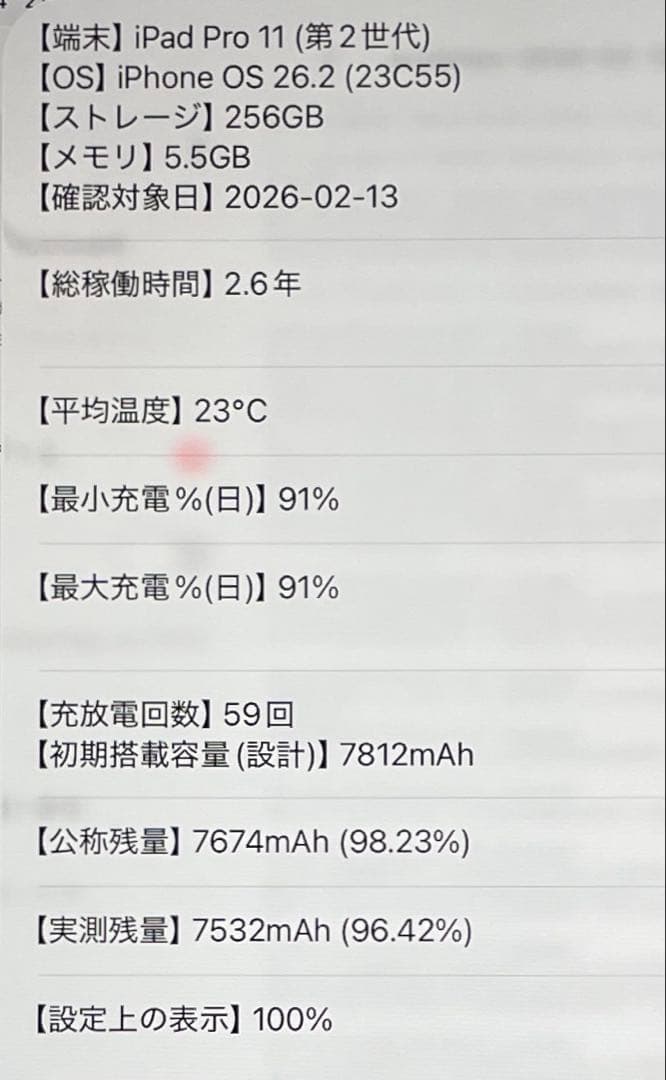 iPad Pro 11インチ　第2世代　シルバー　256GB A2230 超美品