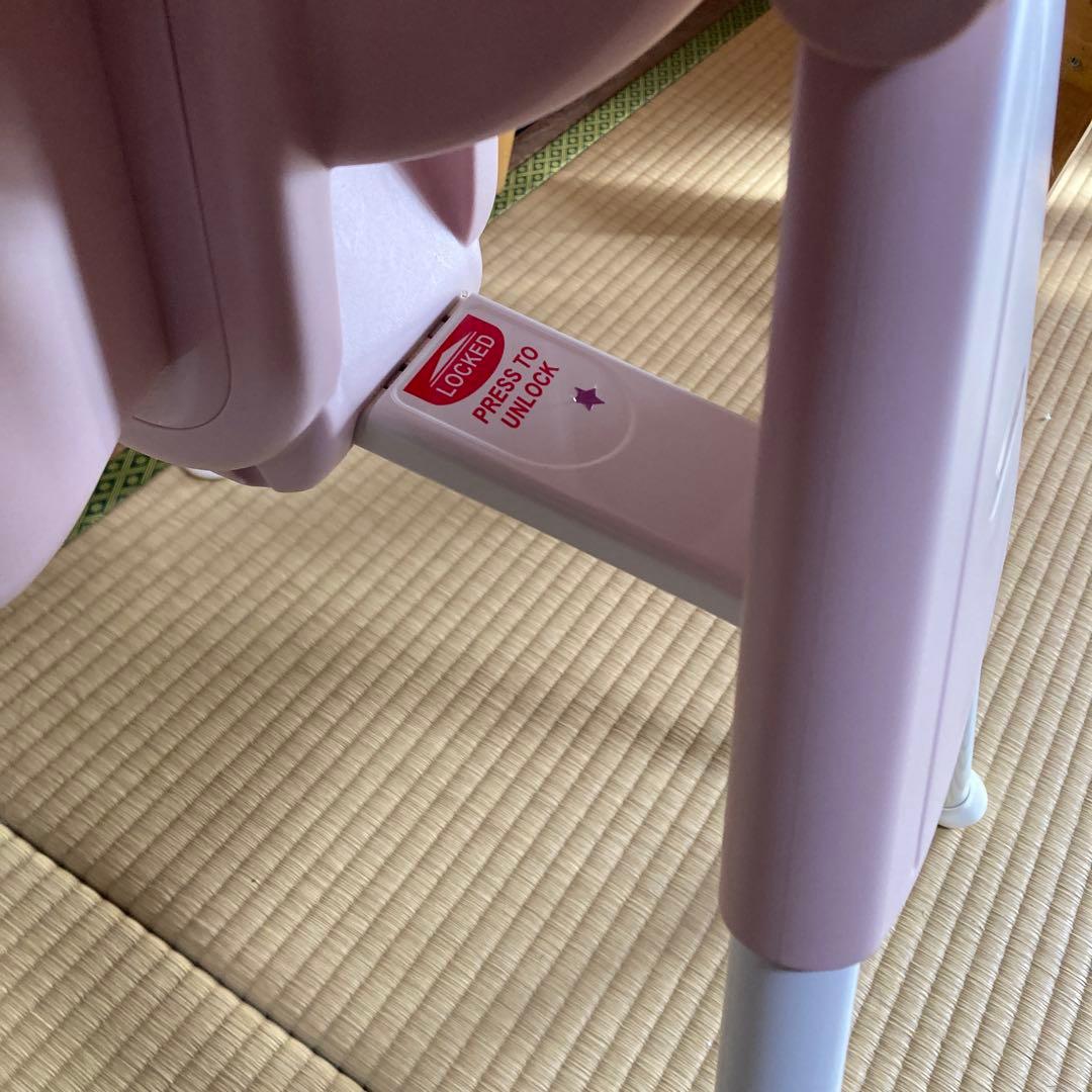 も*ち様 BABYBJORN ベビービョルン ハイチェア お食事チェア ピンク