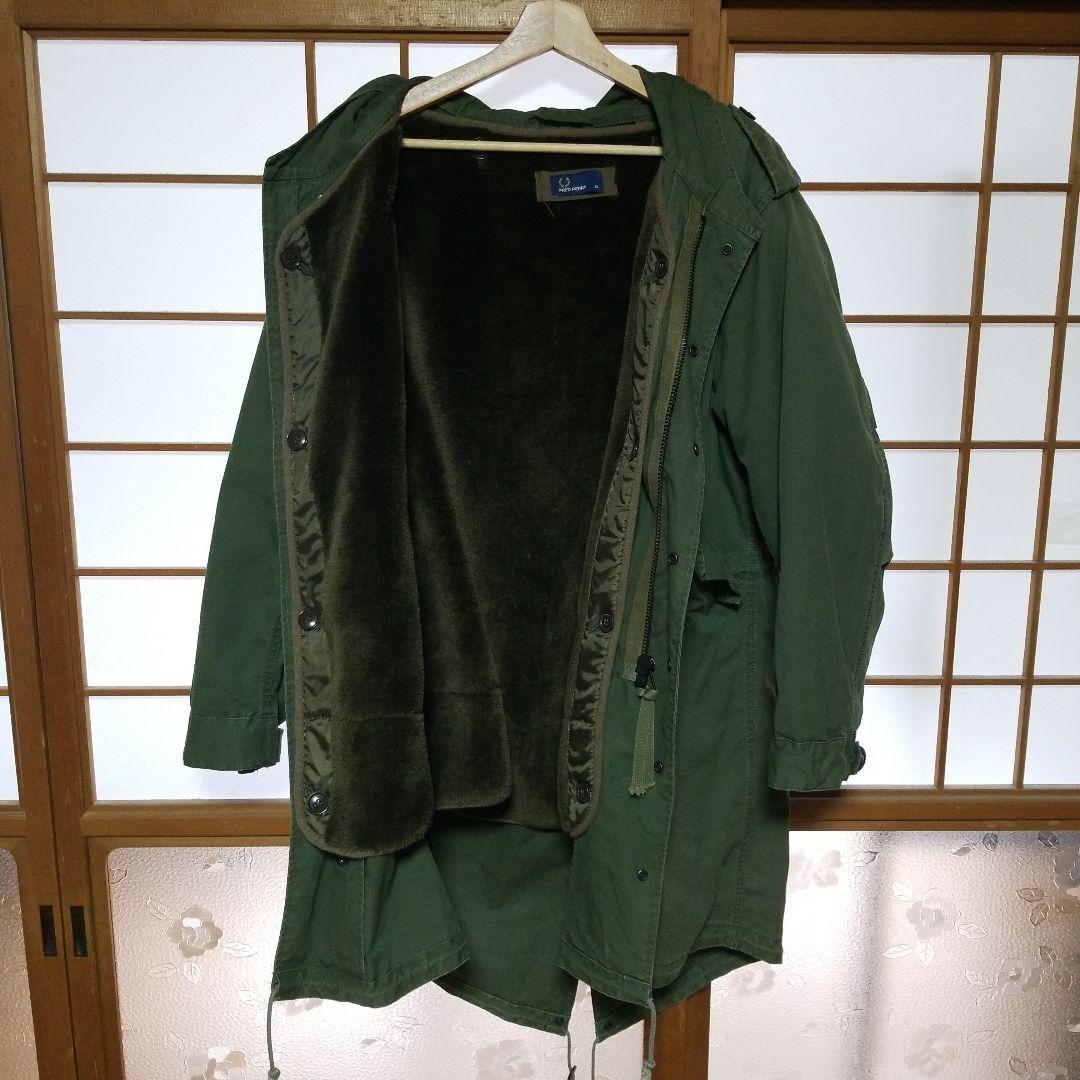 FRED PERRY ライナー付きモッズコート