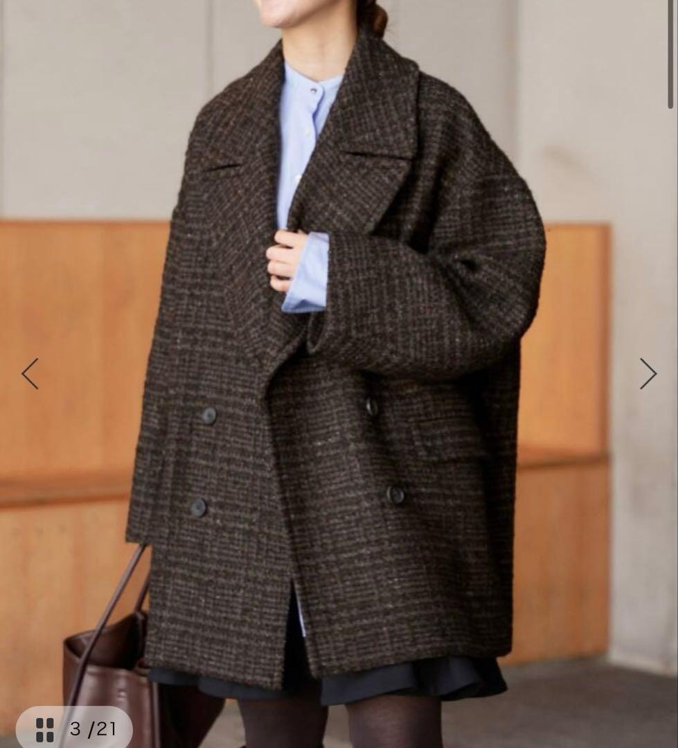 IENA イエナ　LA TORRE チェックコート　38 新品