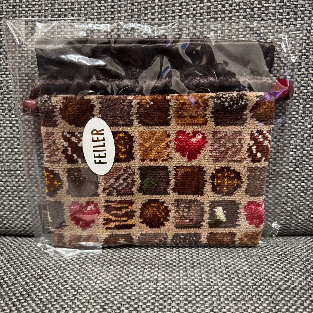 FEILER フェイラー　コフレドゥショコラ　巾着