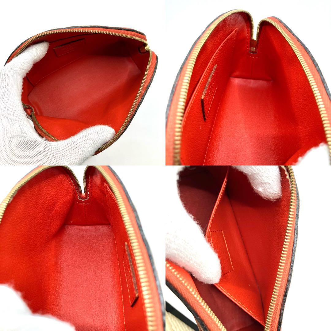 【良品】ルイヴィトン ポシェット コスメティック ポーチ アンプラント 赤