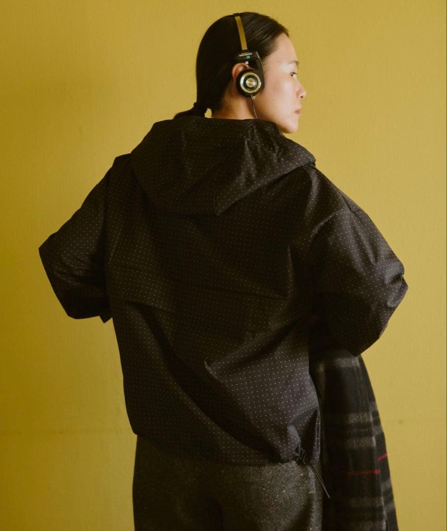 【完売商品】BrokenBase ナイロンテックアノラック ブラック