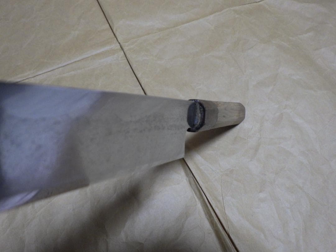 で*ん様 東京/久元作★柳刃包丁尺寸290ｍｍマチ/水牛八角柄★手研ぎ済み★12