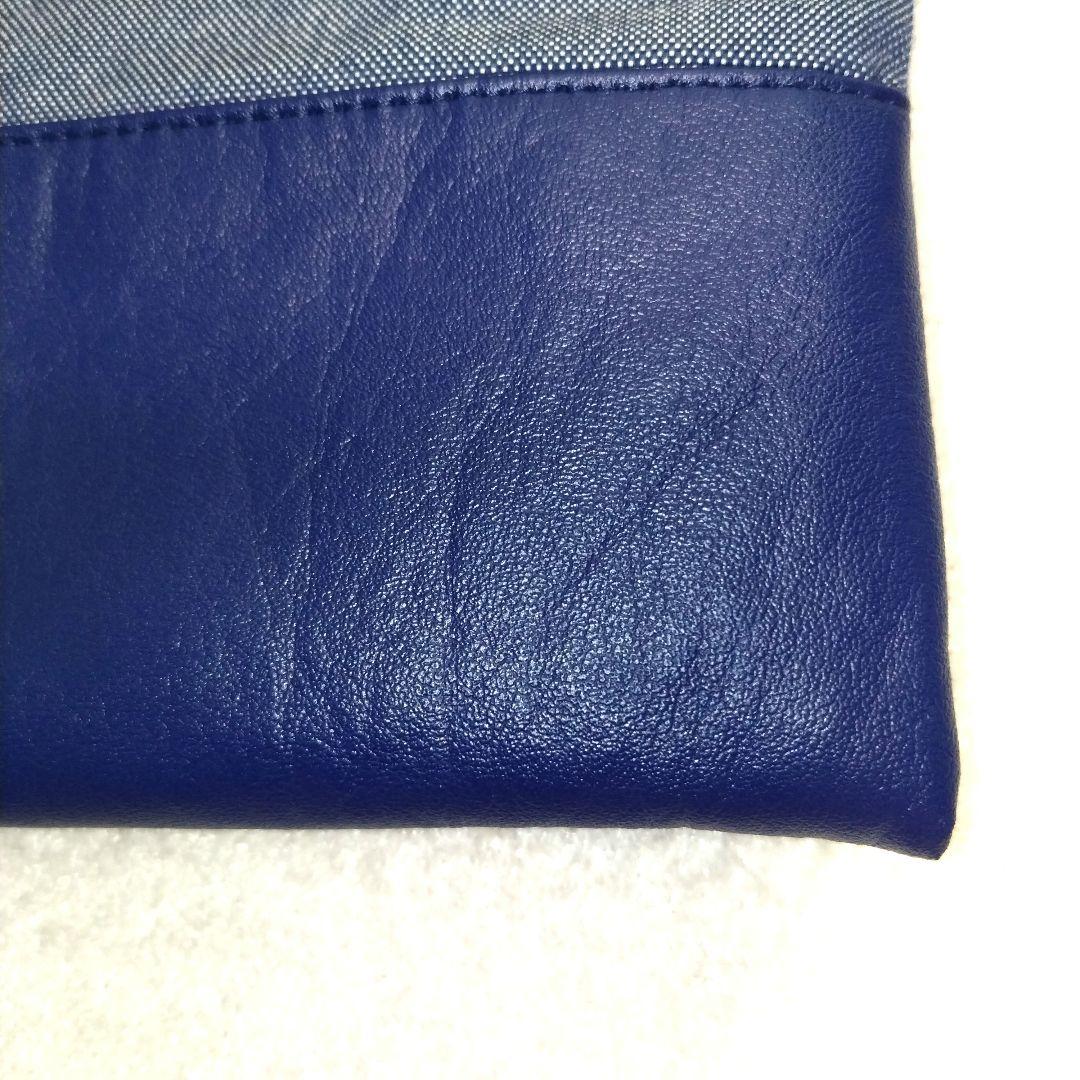 emma.　目立つ汚れなし　ファミリア　デニムバッグ ARCHIVE