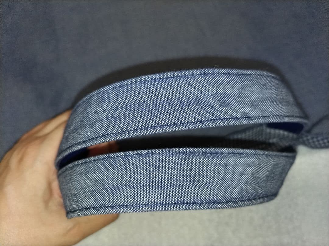 emma.　目立つ汚れなし　ファミリア　デニムバッグ ARCHIVE