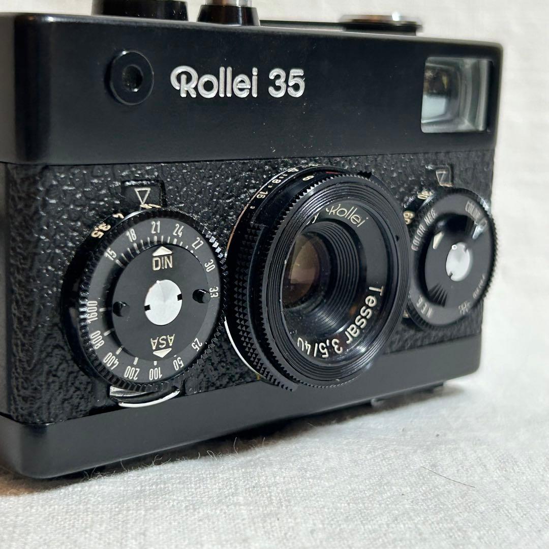 【最終値下げ】Rollei 35 ブラックモデル フィルムカメラ