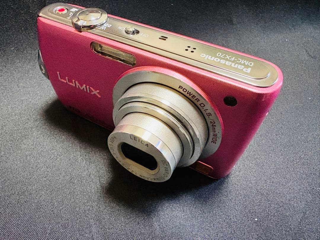 【動作確認済】Panasonic LUMIX DMC-FX70　ピンク