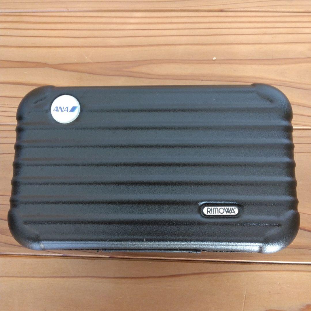 ANA RIMOWA ファーストクラス　アメニティポーチ　【黒】