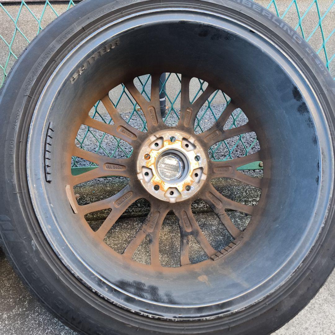 18インチ ホイール４本セット　タイヤ