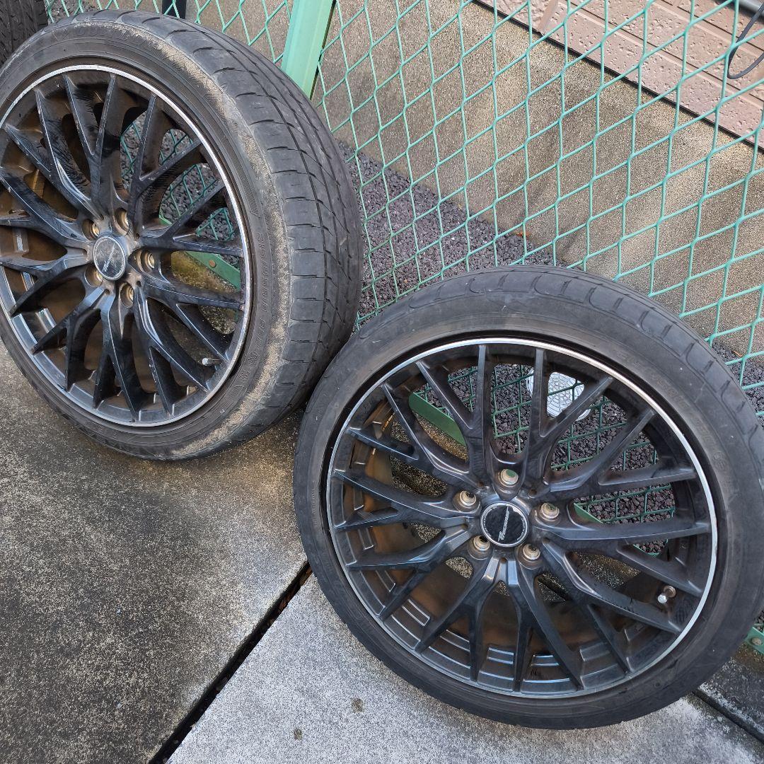 18インチ ホイール４本セット　タイヤ