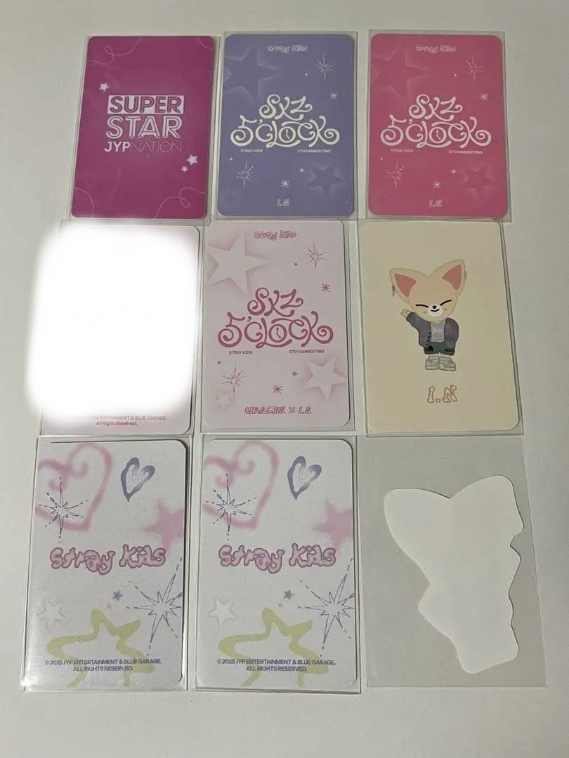 スキズ　アイエン　ペンミ　トレカ　5'clock STAYZONE