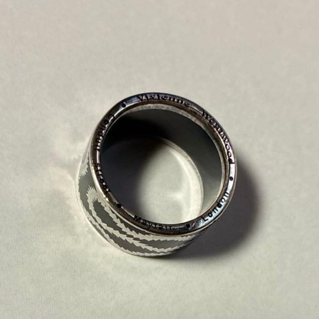 【本日限定価格】ヴィヴィアンウエストウッド シルバー スクイグル リング M