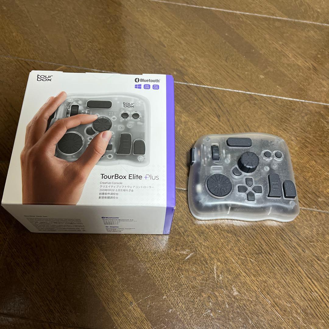 TourBox Elite Plus iPad対応　ツアーボックス　左手デバイス