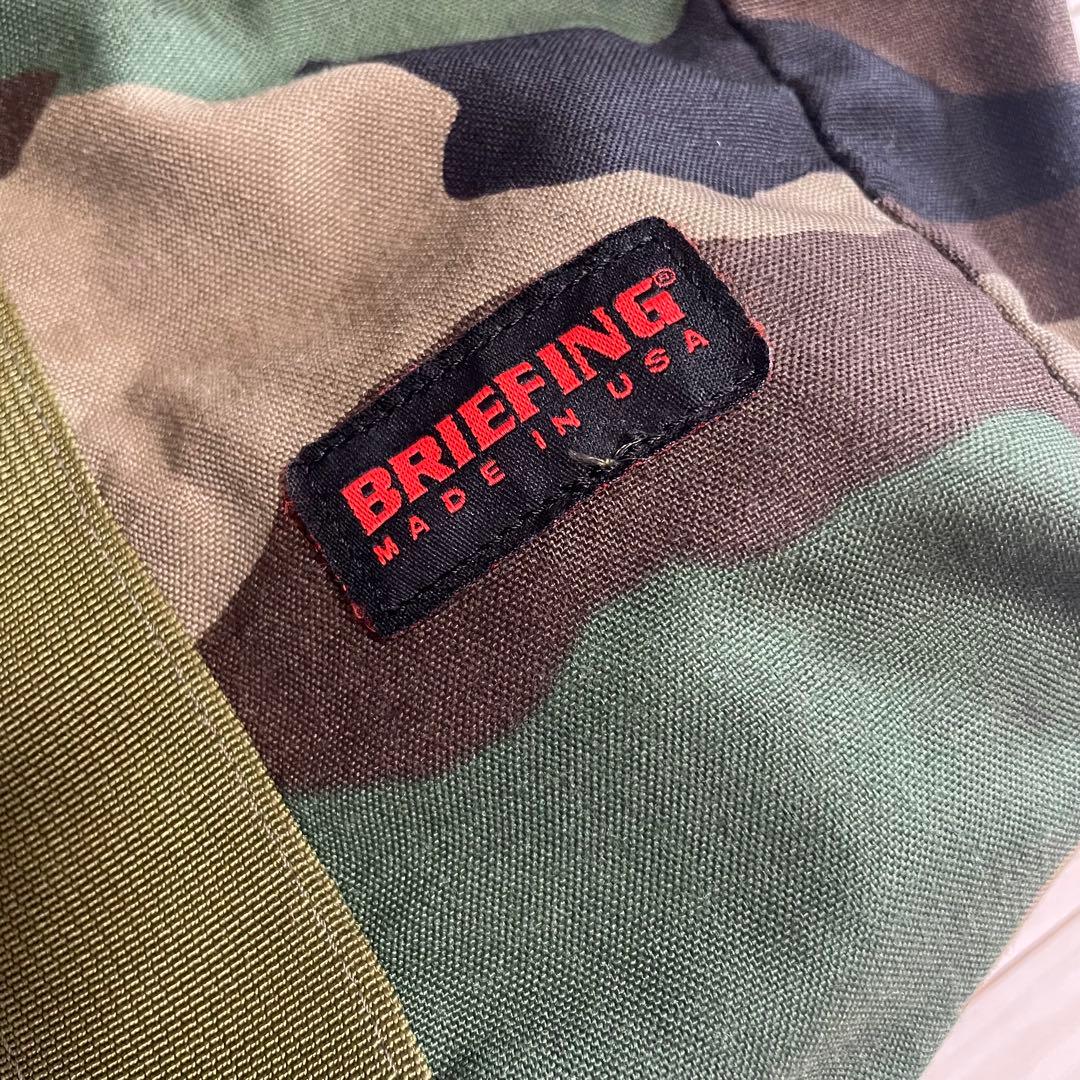 N*N様 BRIEFING 迷彩ボストンバッグ 中型