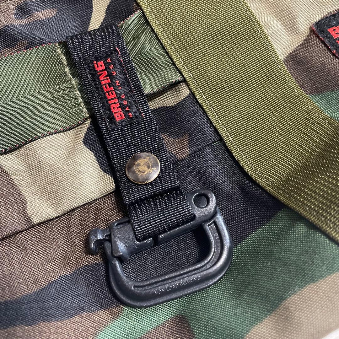 N*N様 BRIEFING 迷彩ボストンバッグ 中型