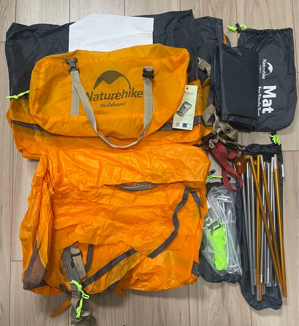 Naturehike テント 1人用 ソロテント 軽量