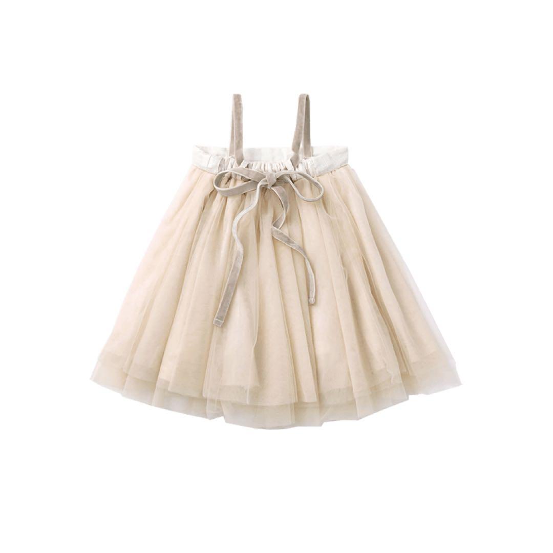 【新品 未使用】MARLMARL チュチュワンピース ピーチパフ