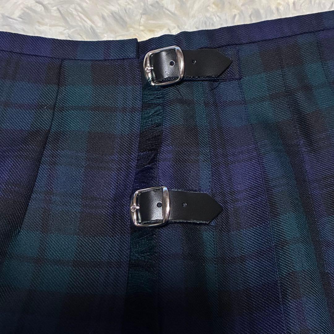 O'NEILOF DUBLINオニールオブダブリンウール プリーツラップスカート