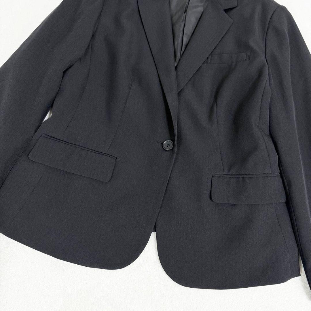 【未使用級】 purelast セットアップ 21号 大きいサイズ 黒 洗える