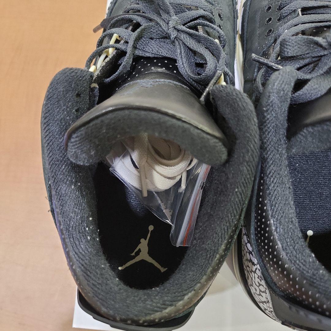 ナイキ ウィメンズ エアジョーダン 3 レトロ オフノアール 29.0cm