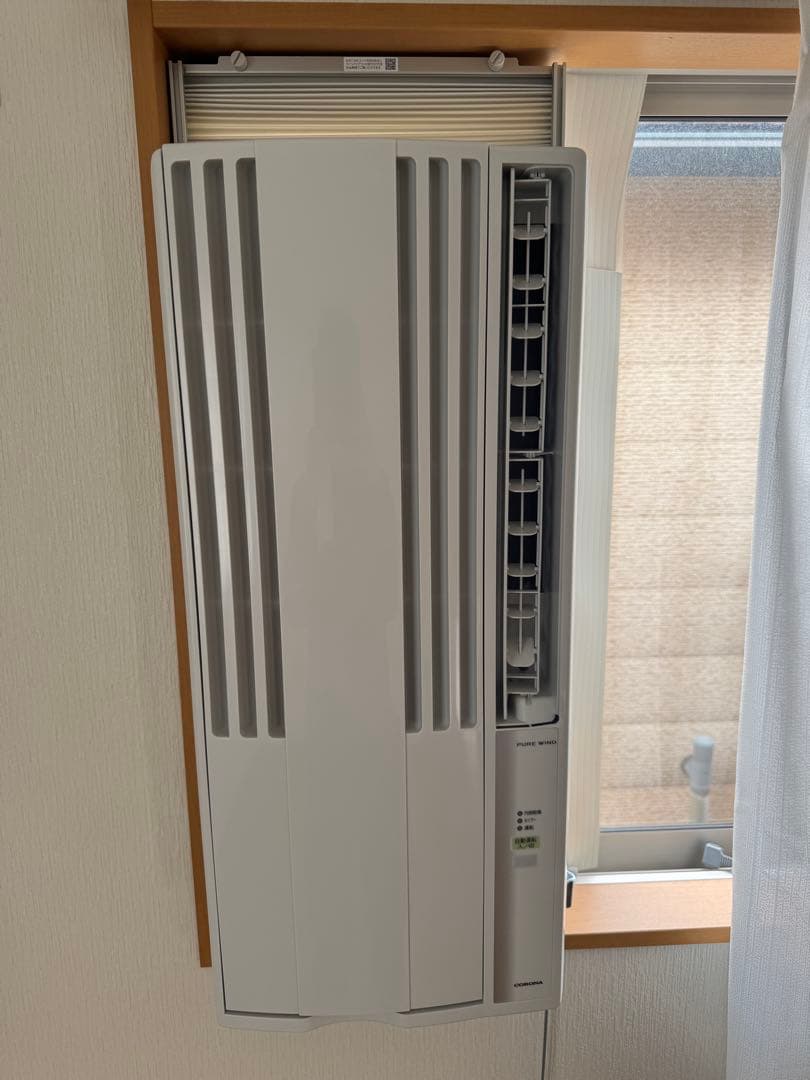 使用1か月 2025年製 コロナ ウインド エアコン クーラー 窓用 ウインドウ