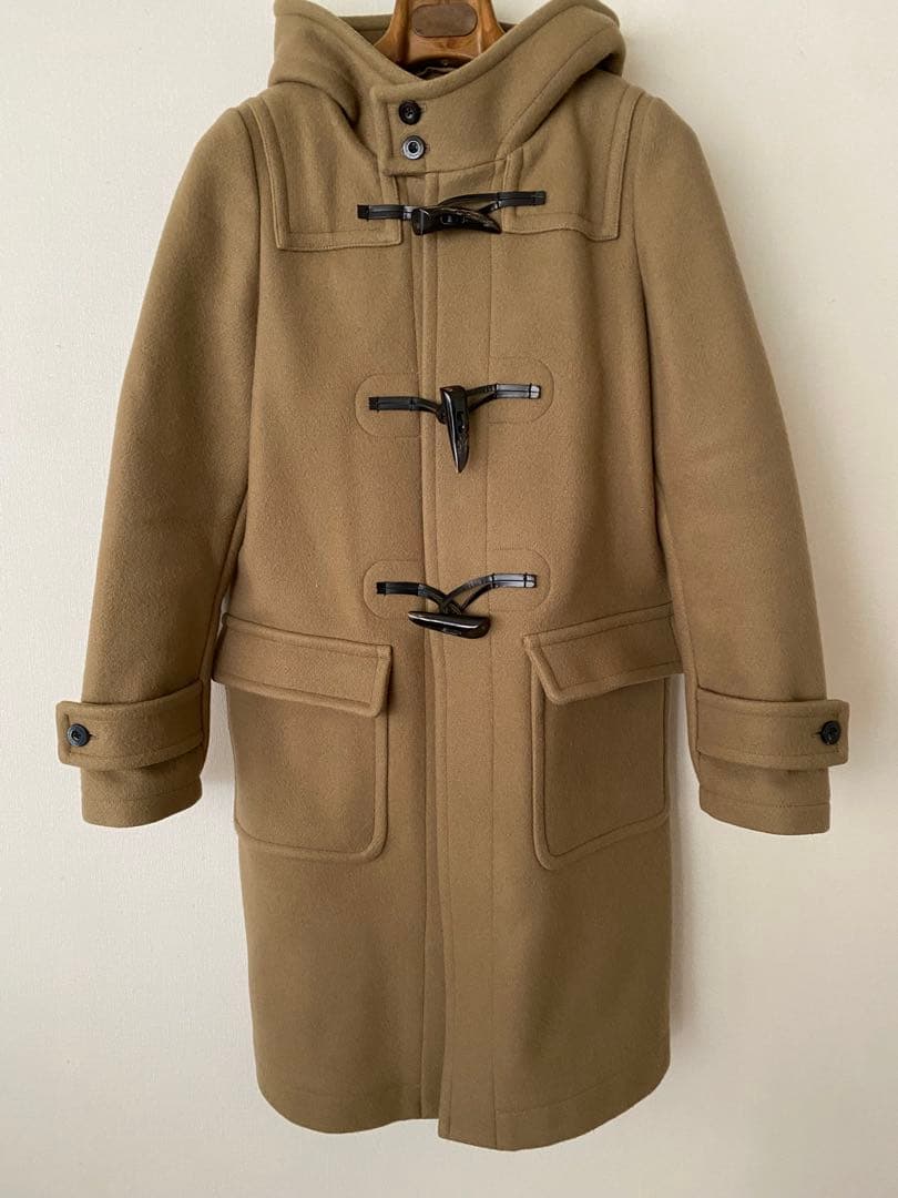 【HYKE】カーキ　ダッフルコート