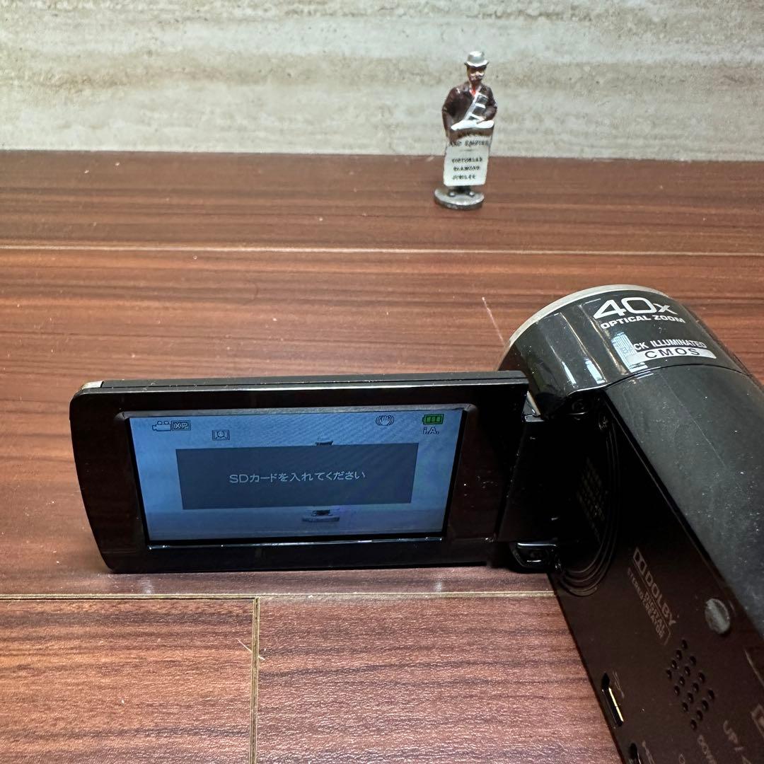 Victor JVC GZ-E10-S ビデオカメラ 動作確認済み 2676