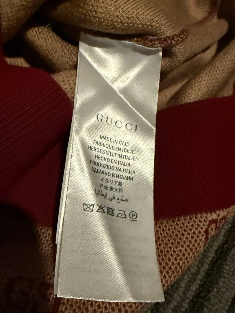 GUCCI 19ss グッチ GG柄 総柄 ニット ミケーレ期 aw