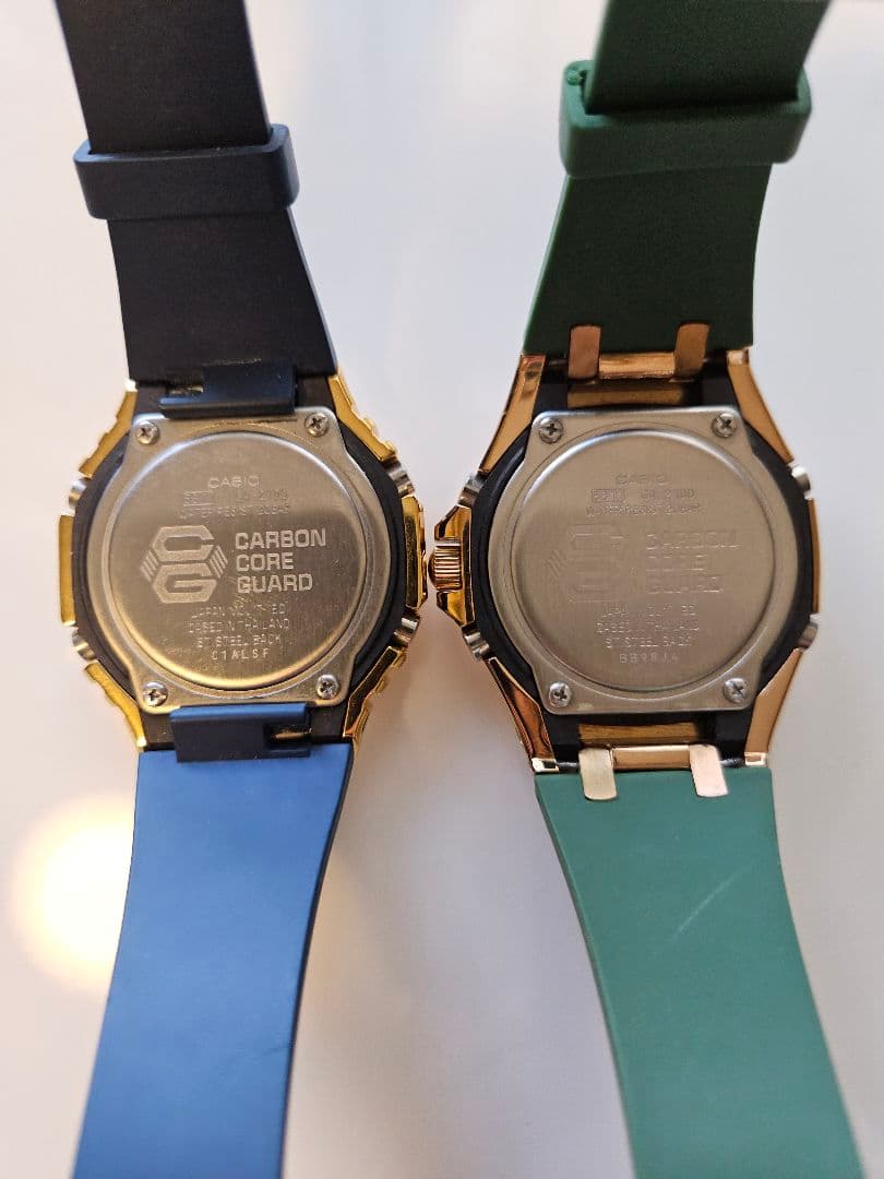 G-SHOCK ペアウォッチ ラバーベルト カスタム腕時計 CASIO カシオ