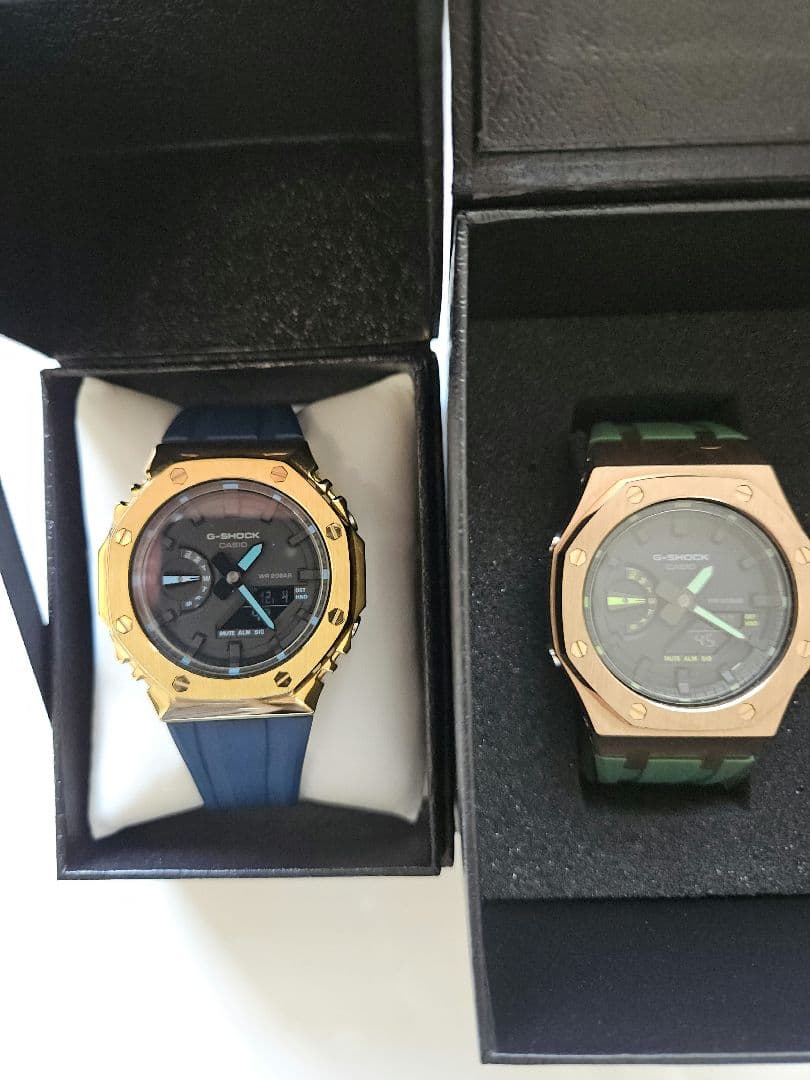 G-SHOCK ペアウォッチ ラバーベルト カスタム腕時計 CASIO カシオ