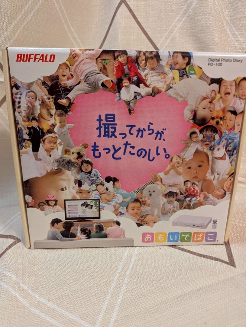 BUFFALO デジタルフォト・アルバム おもいでばこ PD-100 320GB