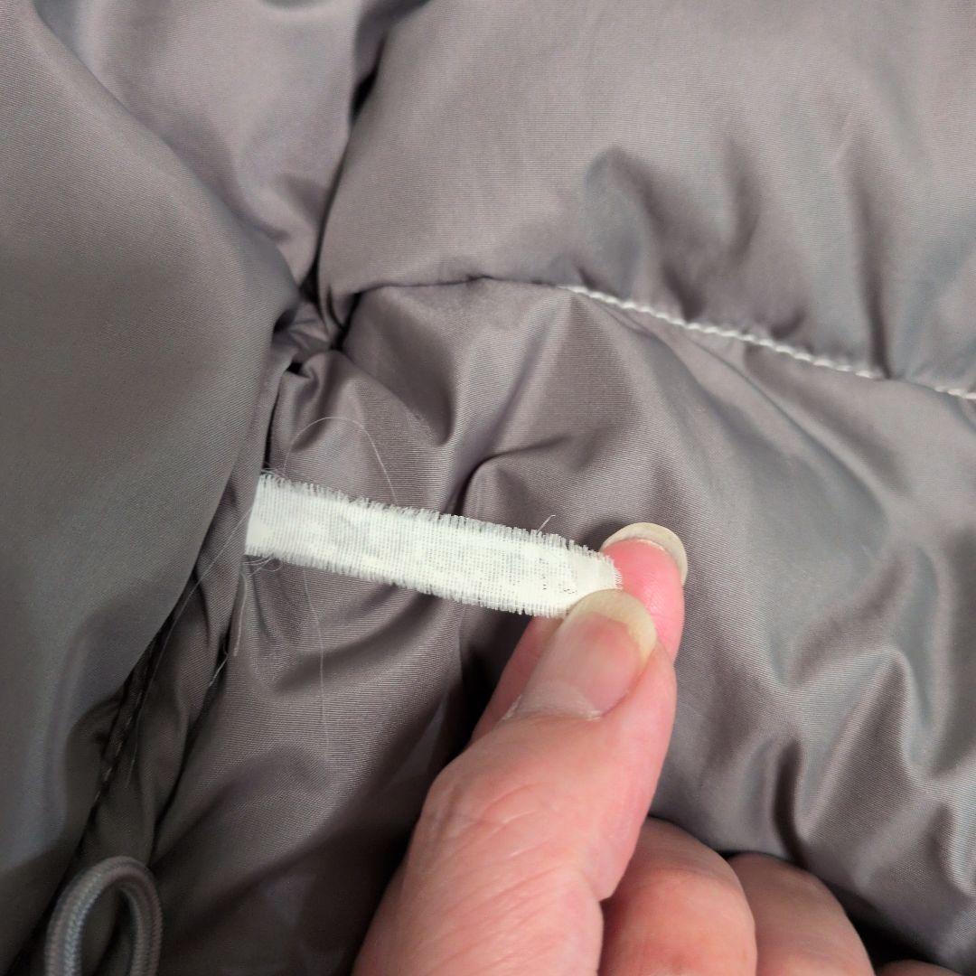 THE NORTH FACE ヌプシ センターロゴ 700フィル ホワイト S