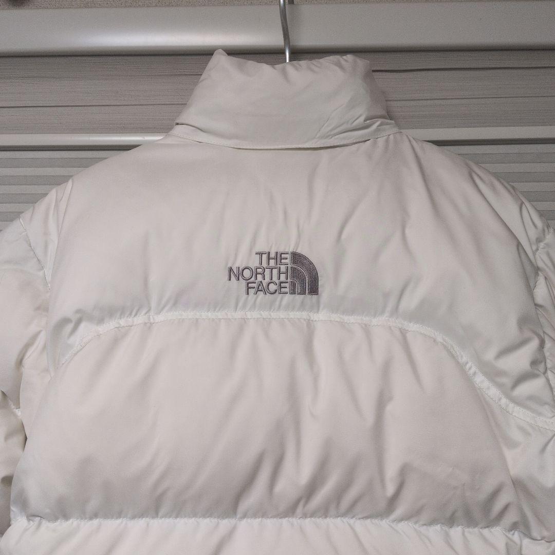 THE NORTH FACE ヌプシ センターロゴ 700フィル ホワイト S