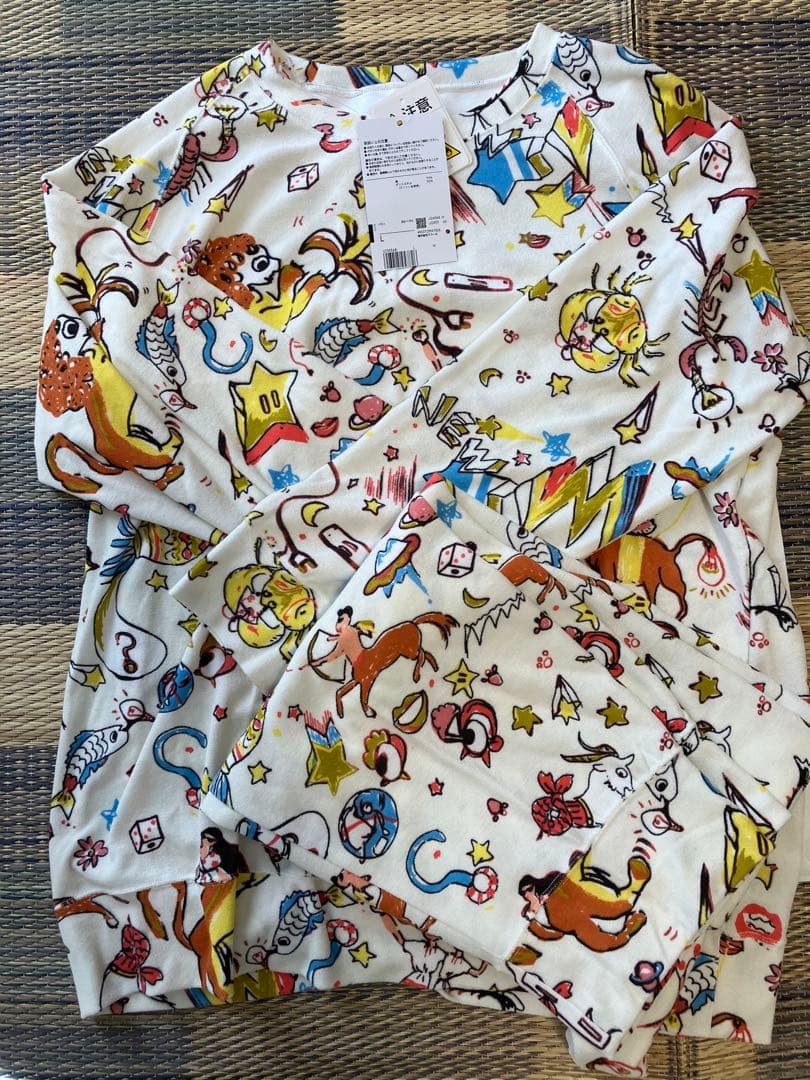 【新品】ツモリチサト　スリープパジャマ　パイル　生地　Lサイズ　高島屋購入