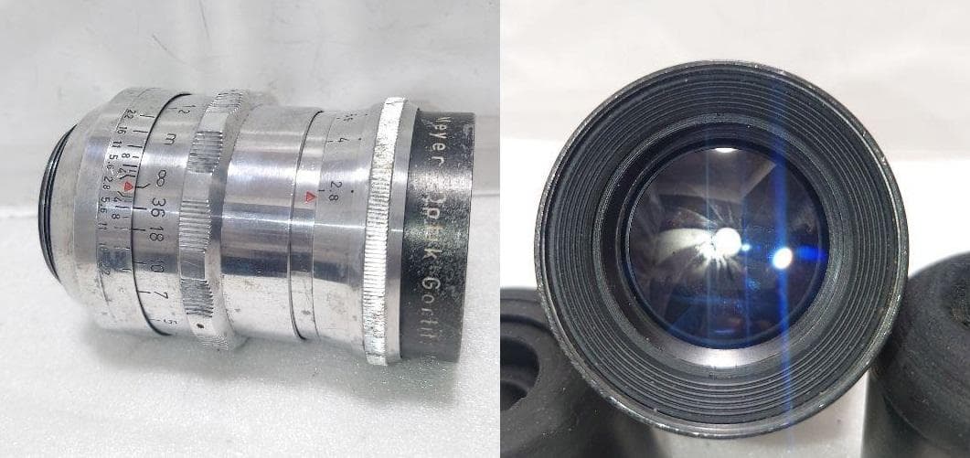 超美★Meyer Trioplan 100mm f2.8 V M42 バブルボケ
