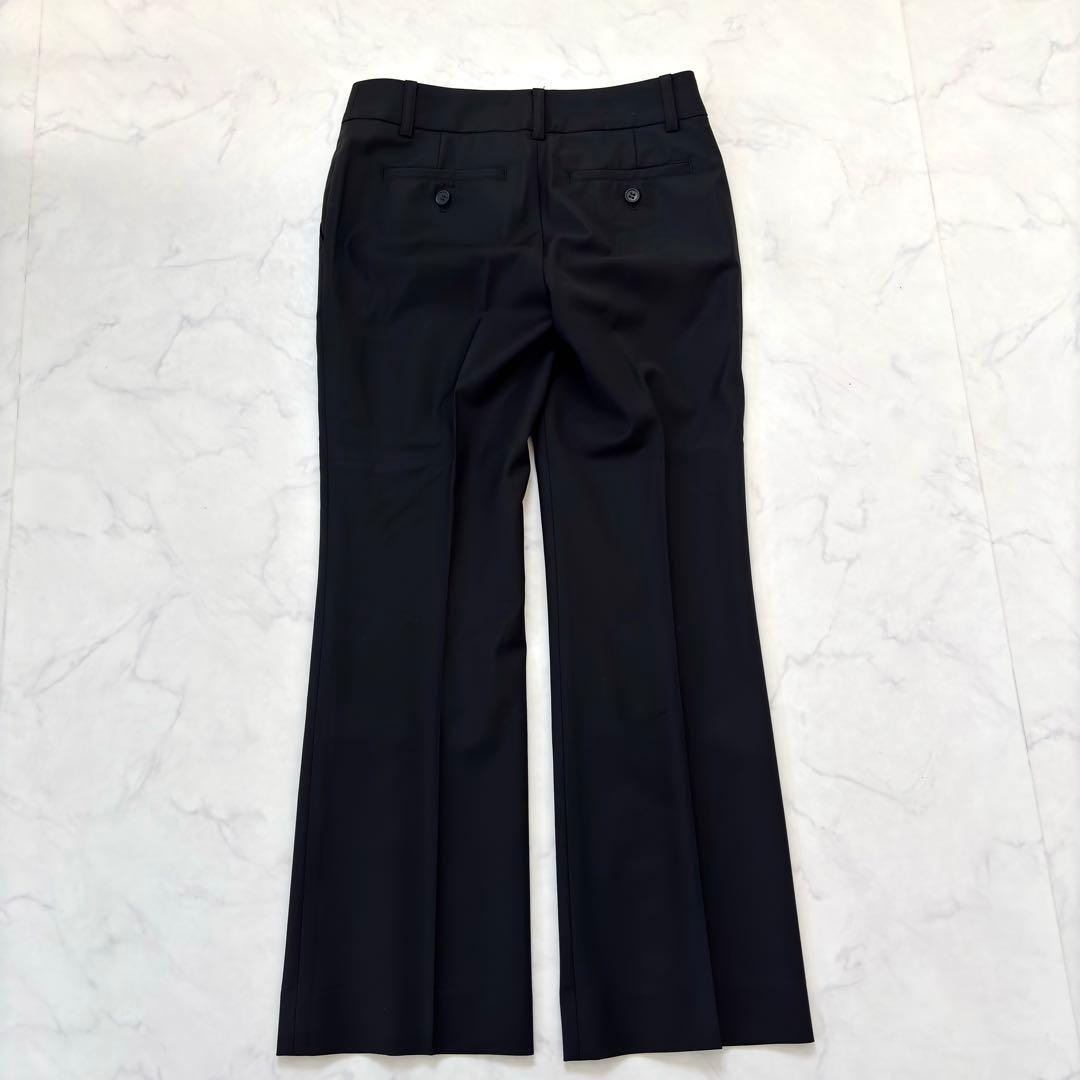 極美品✨23区 セットアップ パンツスーツ ストレッチ ブラック 38/36
