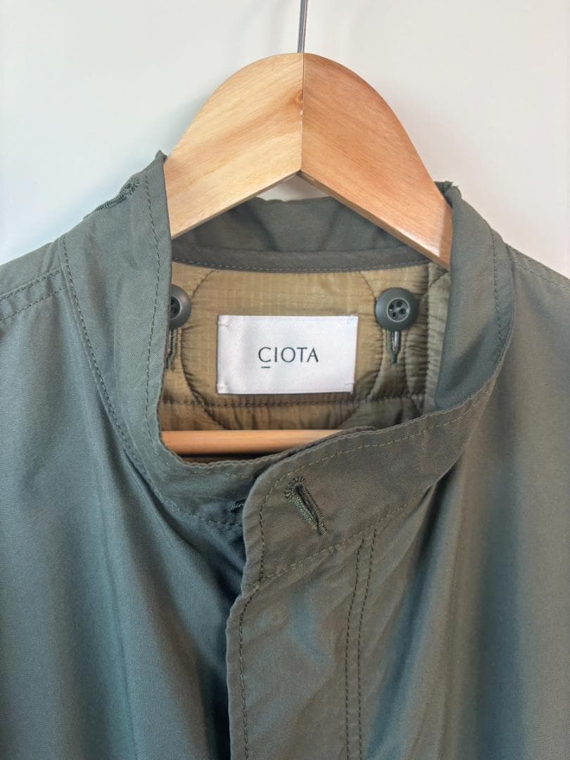 【CIOTA】スビンコットンナイロン M-65 フィッシュテールパーカー