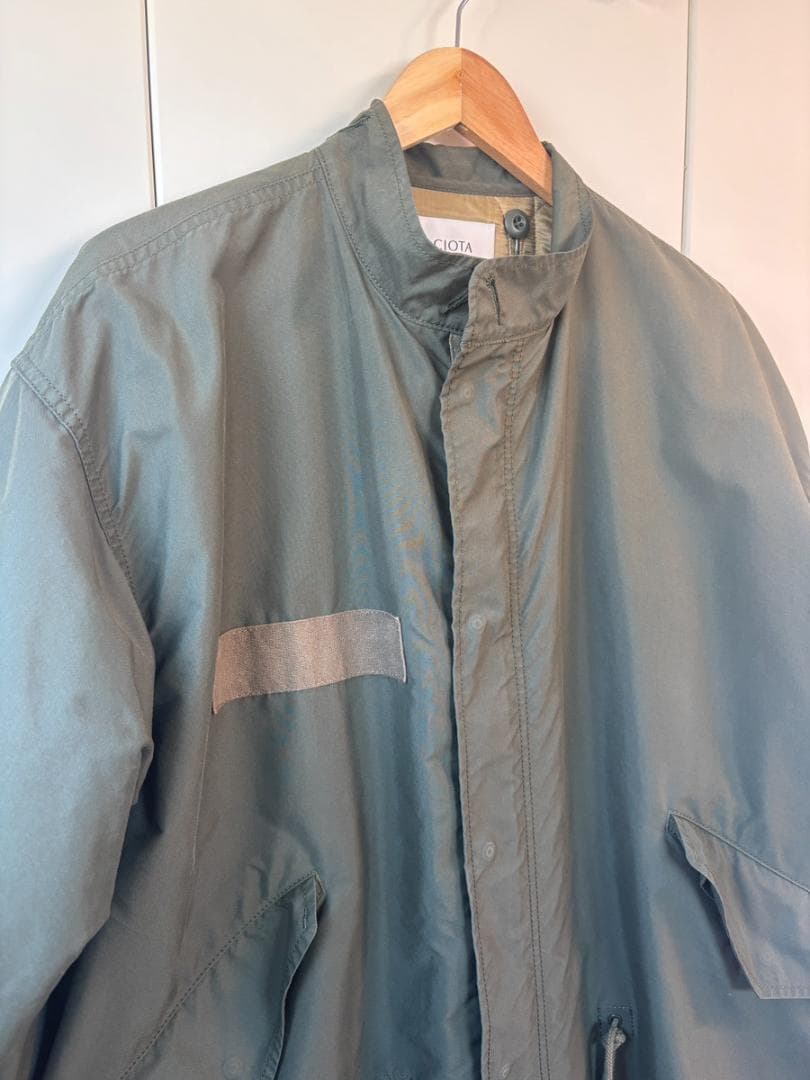 【CIOTA】スビンコットンナイロン M-65 フィッシュテールパーカー