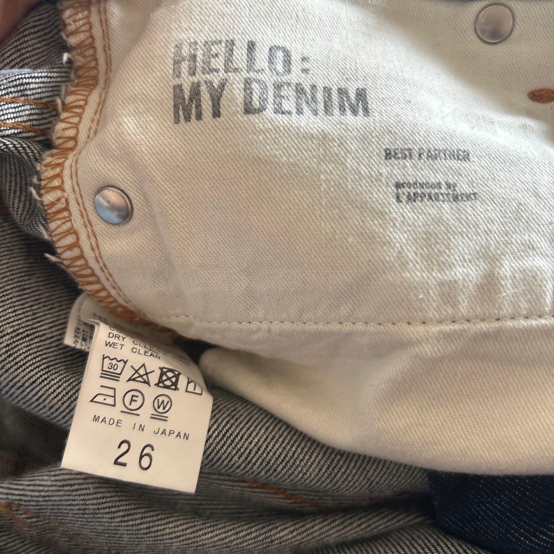 L'Appartemenアパルトモン　完売インディゴデニム