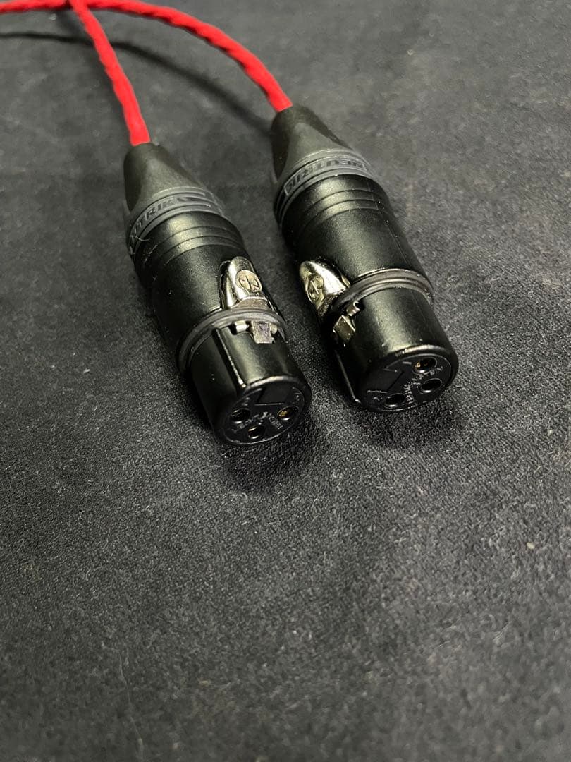 BELDEN 88770 2mペア XLR 金メッキ/WBTハンダ使用