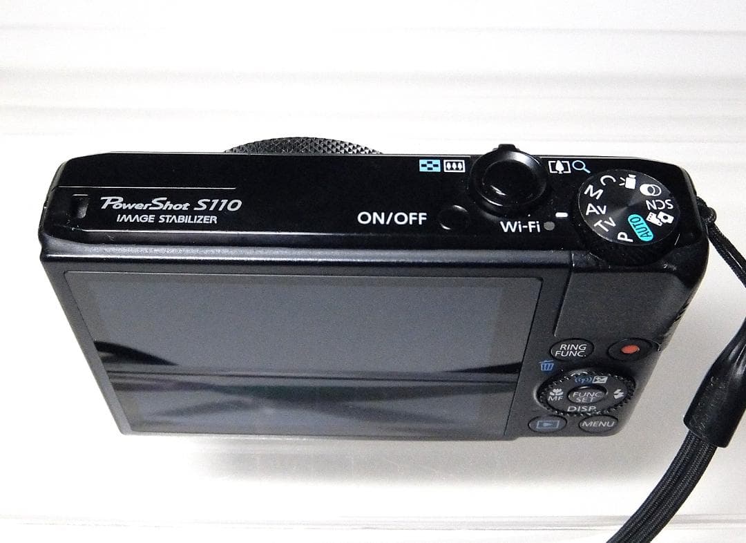 Canon powershot S110 　美品　ストロボ不具合あり 週末セール